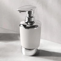 Дозатор для мыла настольный стеклянный AM.PM Sensation A3031900 хром