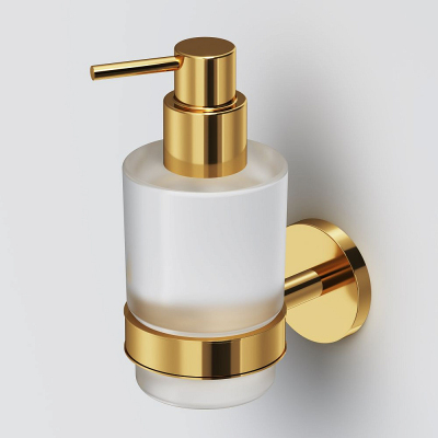 Набор аксессуаров AM.PM X-Joy золото (диспенсер, крючок, стакан для зубных щеток)