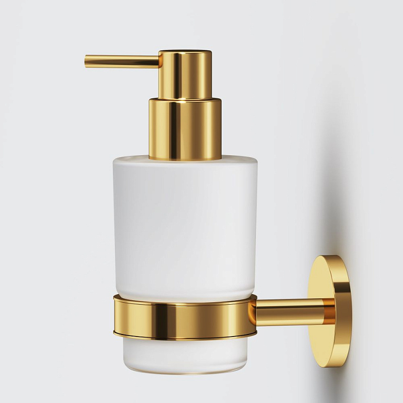 Набор аксессуаров AM.PM X-Joy золото (диспенсер, крючок, стакан для зубных щеток)