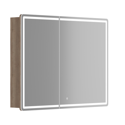 Зеркальный шкаф SANCOS Mirror 990x150х740 мм, с LED подсветкой, MI100EG