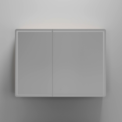 Зеркальный шкаф SANCOS Mirror 990x150х740 мм, с LED подсветкой, MI100EG