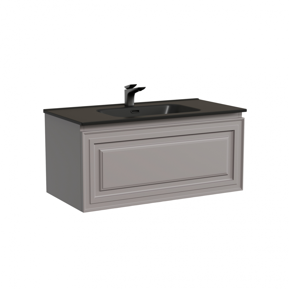 Тумба подвесная SANCOS Very 890х445х406, c одним ящиком оснащенным доводчиками, Doha Soft ,VR90SM