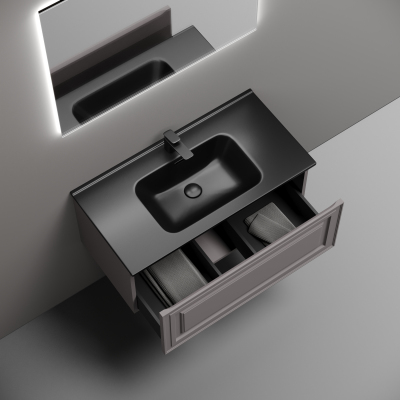 Тумба подвесная SANCOS Very 890х445х406, c одним ящиком оснащенным доводчиками, Doha Soft ,VR90SM