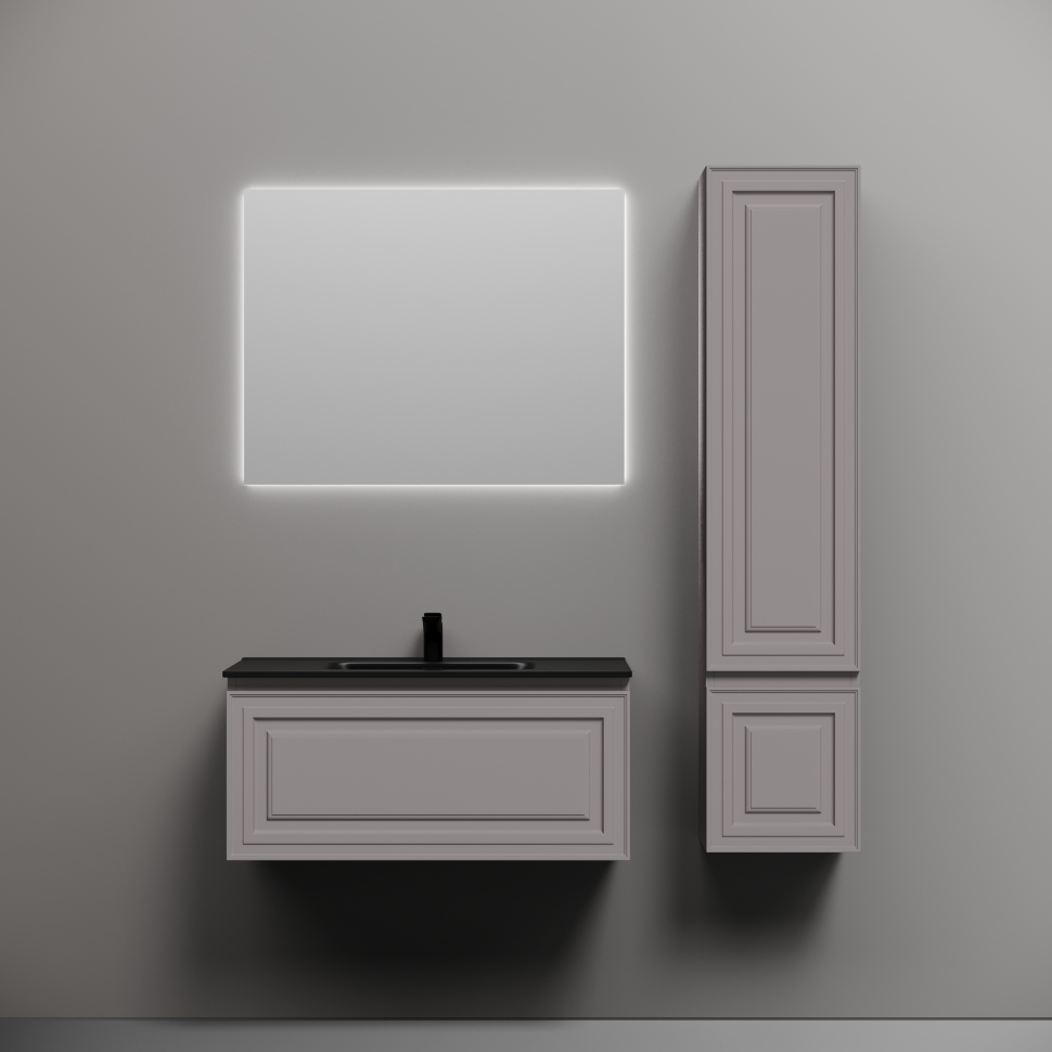 Тумба подвесная SANCOS Very 890х445х406, c одним ящиком оснащенным доводчиками, Doha Soft ,VR90SM