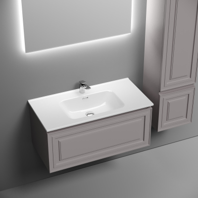 Тумба подвесная SANCOS Very 890х445х406, c одним ящиком оснащенным доводчиками, Doha Soft ,VR90SM