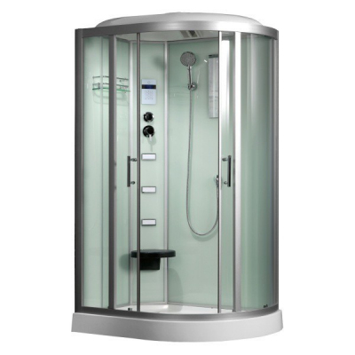 Душевая кабина Frank F-610 R 120x80 см с турецкой баней, 2021538