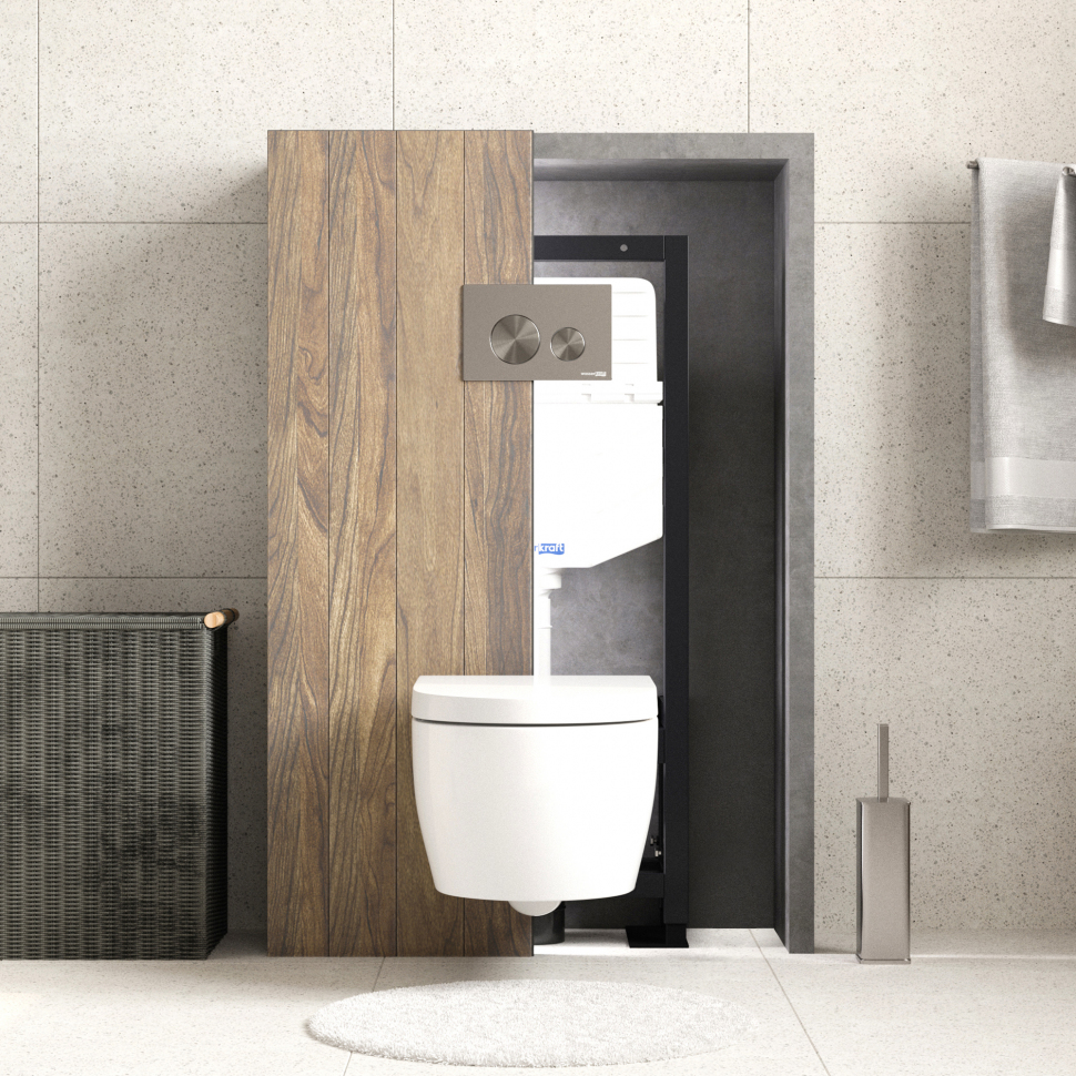 Система инсталляции для унитазов Wasserkraft Dill 61TLT.010.ME.BN02