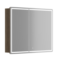 Зеркальный шкаф SANCOS Mirror 990x150х740 мм, с LED подсветкой, MI100ECH