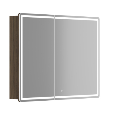 Зеркальный шкаф SANCOS Mirror 990x150х740 мм, с LED подсветкой, MI100ECH