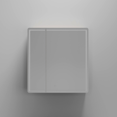 Зеркальный шкаф SANCOS для ванной комнаты SANCOS Mirror 690x150х740 мм, с LED подсветкой, цвет дуб галифакс натуральный, с розеткойарт. MI70EG