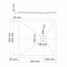 Душевой поддон Wasserkraft Dill 61T03