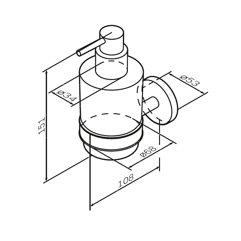 Набор аксессуаров AM.PM X-Joy розовое золото (диспенсер, крючок, стакан для зубных щеток)