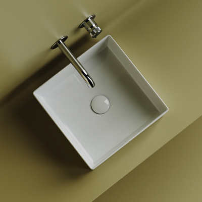 Накладная раковина CERAMICANOVA Element 361x361x130 мм CN6068