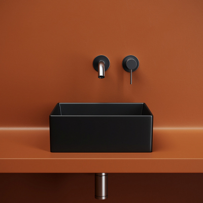 Накладная раковина CERAMICANOVA Element 361x361x130 мм CN6068MB