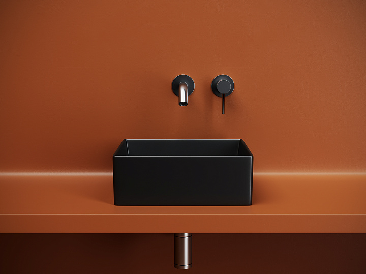 Накладная раковина CERAMICANOVA Element 361x361x130 мм CN6068MB