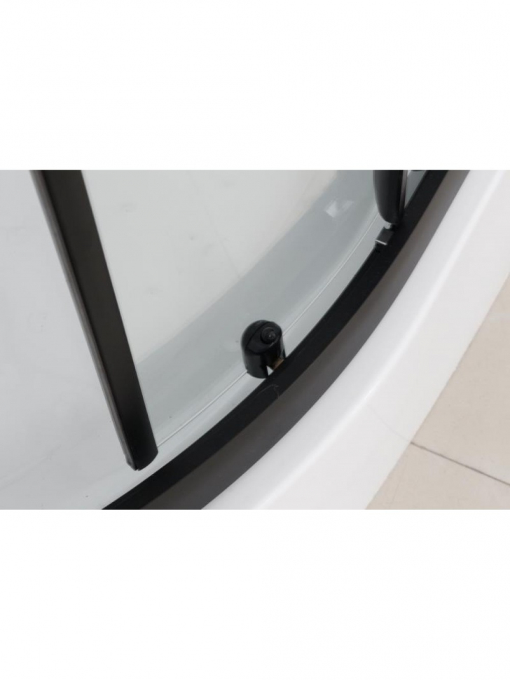 Душевая кабина Frank F400 Black 100х100 см, 400404