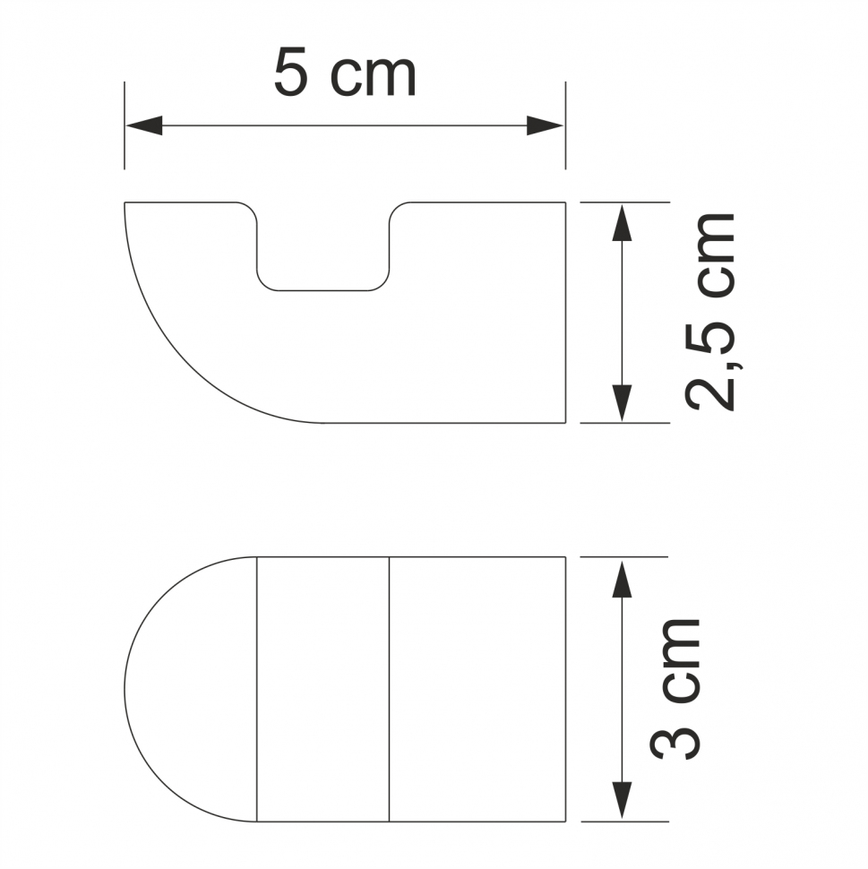 Крючок Wasserkraft Kammel K-8323