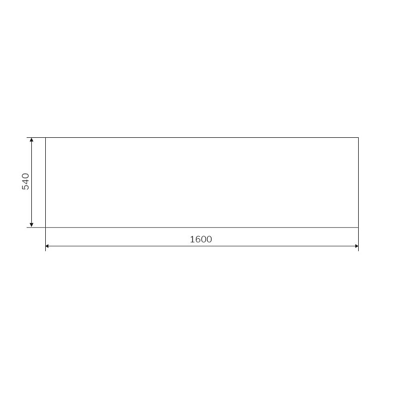 Ванна акриловая 160x70 AM.PM Gem W93A-160-070W-A белая глянцевая