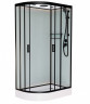 Душевая кабина Frank F411R Black 110х80 см правосторонняя, 114115