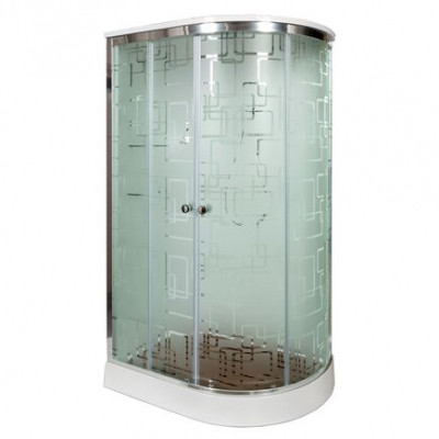 Душевая кабина AvaCan EM 2012 L с гидромассажем 120x90 см, EM2012LGM