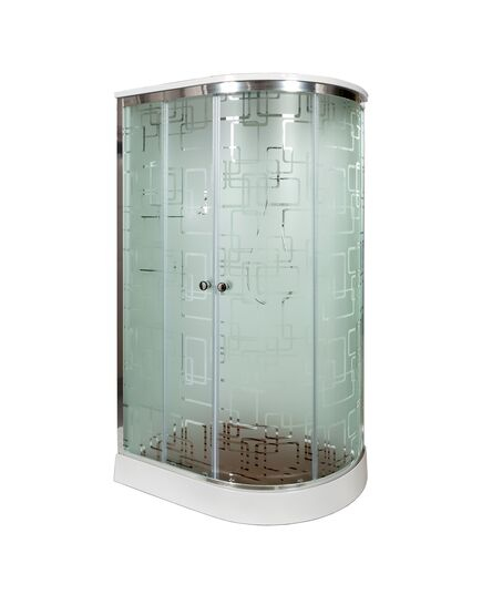 Душевая кабина AvaCan EM 2012 L с гидромассажем 120x90 см, EM2012LGM