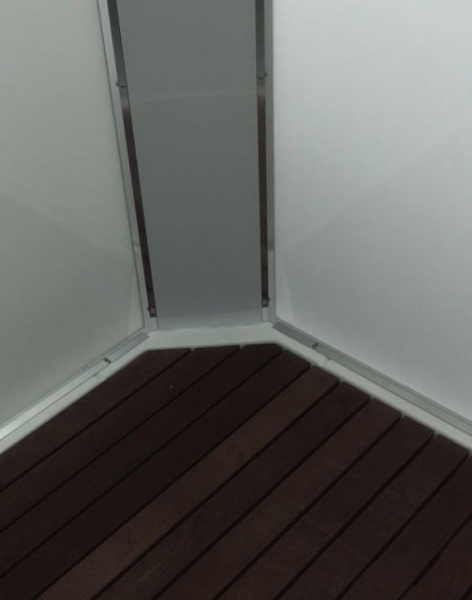 Душевая кабина AvaCan EM 2012 L с гидромассажем 120x90 см, EM2012LGM