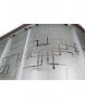 Душевая кабина AvaCan EM 2012 L с гидромассажем и электрикой 120x90 см, EM2012LGM+EL