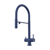 Смеситель для кухни Omoikiri Kanto-IB латунь/indigo blue, 4994427