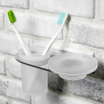 Держатель стакана и мыльницы Wasserkraft Kammel K-8326