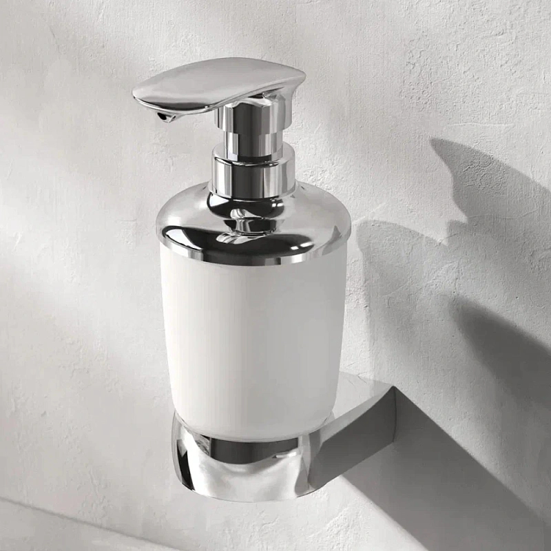 Дозатор для мыла настенный стеклянный AM.PM Sensation A3036900 хром