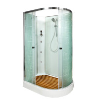 Душевая кабина DTO ЕМ 1512L N с гидромассажем (120x80)