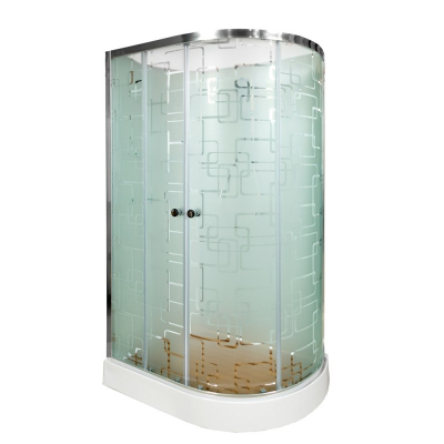 Душевая кабина DTO ЕМ 1512L N с гидромассажем (120x80)