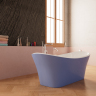 Ванна Frank F6104 White/Light blue 170х75 см, 125122