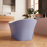 Ванна Frank F6104 White/Light blue 170х75 см, 125122