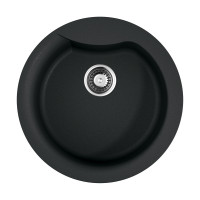 Кухонная мойка Omoikiri Yasugata 48R-BL Tetogranit/черный, 4993130