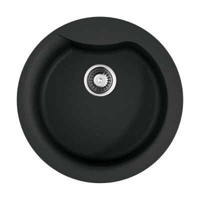 Кухонная мойка Omoikiri Yasugata 48R-BL Tetogranit/черный, 4993130