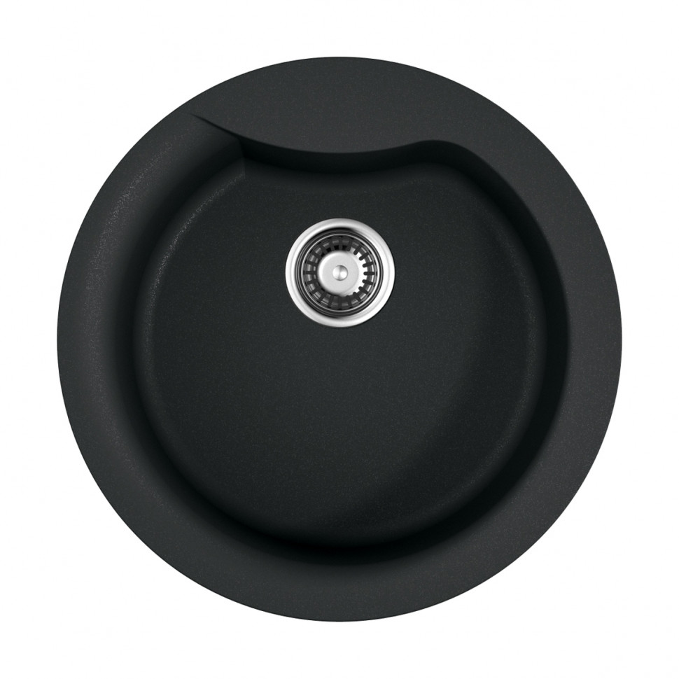 Кухонная мойка Omoikiri Yasugata 48R-BL Tetogranit/черный, 4993130