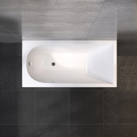 Ванна акриловая 150x70 AM.PM Spirit W72A-150-070W-A2 белая глянцевая