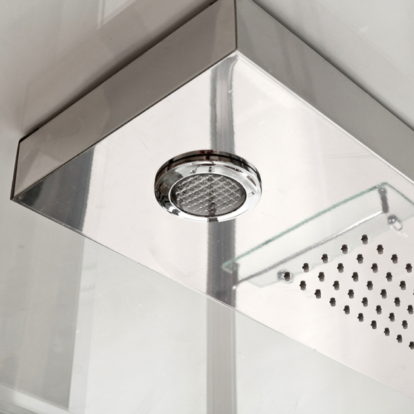 Душевая кабина AvaCan Z111MT с баней 100x100 см, Z111MTSTEAM