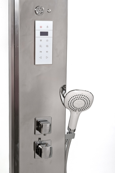 Душевая кабина AvaCan Z111MT с баней 100x100 см, Z111MTSTEAM