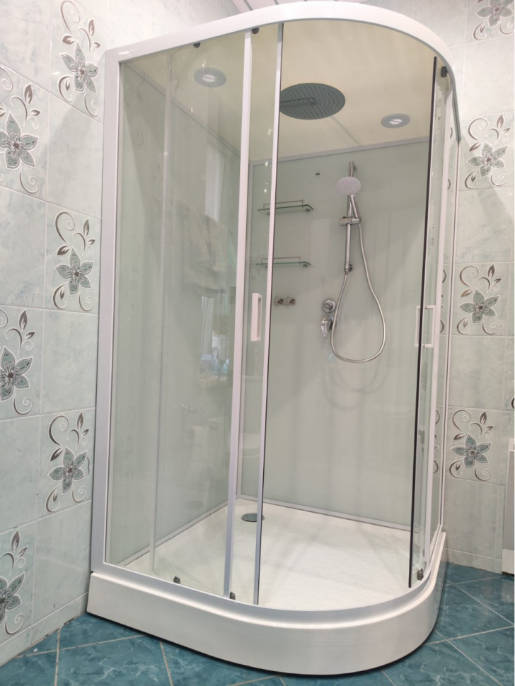 Душевая кабина Frank F400 White 100х100 см, 400400