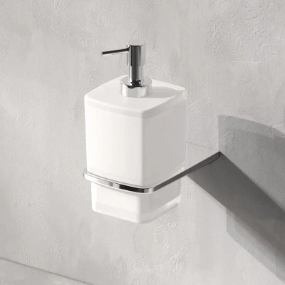 Дозатор для мыла настенный стеклянный AM.PM Inspire 2.0 A50A36900 хром