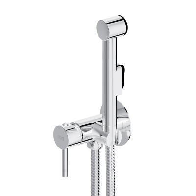 Гигиенический душ со смесителем Dorff Logic D3075000 хром встраиваемый, шланг 1500, держатель