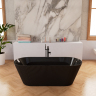 Ванна Frank F6103 Black/Black 170х75 см, 12314
