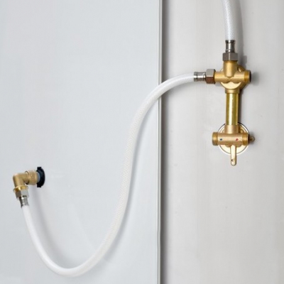 Душевая кабина Frank F420 Black без крыши 120x120 см, 420040