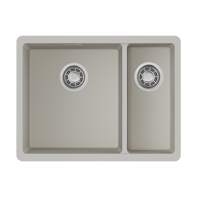 Кухонная мойка Omoikiri Kata 55-2-U-PA Artgranit/пастила, 4993386
