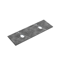 Столешница для ванной комнаты SANCOS из керамогранита SANCOS Black Sky 1400х460 c отверстием под смеситель,TT140A1X