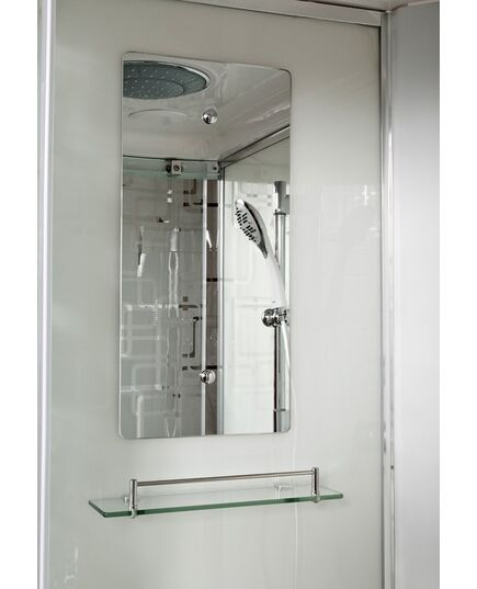 Душевая кабина AvaCan EM2012 L LED с гидромассажем 120x90 см, EM2012LLED+GM