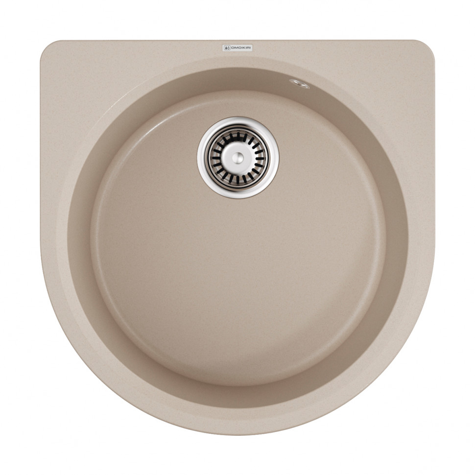Кухонная мойка Omoikiri Akegata 51-SA Artgranit/бежевый, 4993759
