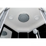 Душевая кабина DTO BM 4590 LED Black с гидромассажем (90x90)
